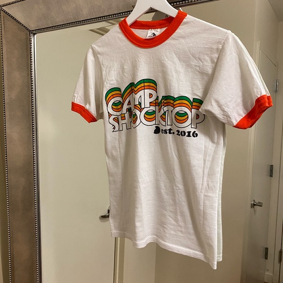 Augusta Sportswear Tops - Vintage Style Camp T-Shirt